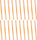 PATIKIL 20 Pcs Loose-Leaf Paper Binding Clamps, Orange Plastic Paper Organizers Notebook Fasteners Reusable Prong Binder Clip for Home Office File Report Chart Documents