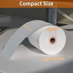 CLASSY Thermal Paper 3 1/8 x 230ft, 50 Rolls Receipt Paper for Cash Registers Printer, ATM Machine,Compatible with Wide Range of POS Systems for Small Business