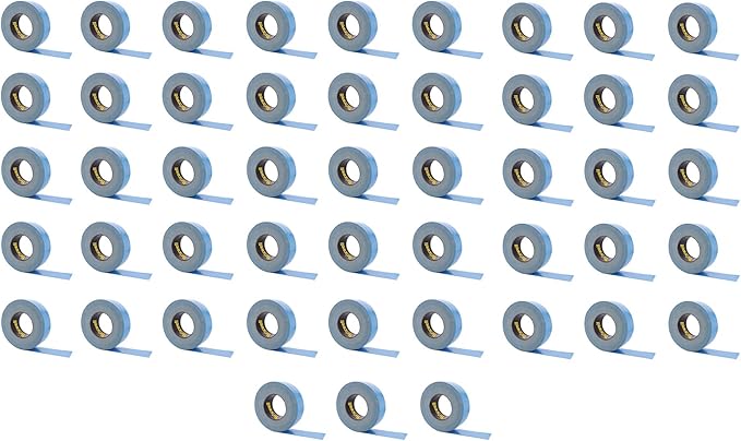 Brixwell 48 Rolls - Blue Double Coated Carpet Tape 2 Inch x 36 Yard Made in the USA
