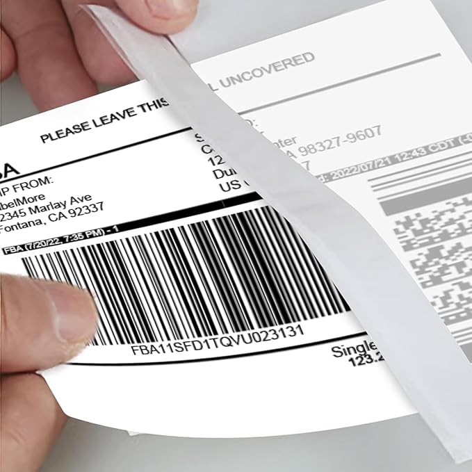 Packing List Pouches 4.5'' X 5.5'', Shipping Label Sleeves, Packing Slip Envelopes, Clear Adhesive Top Loading Packing List (4.5"" X 5.5"")