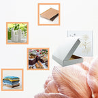 11x11x2 Inches Shipping Boxes Set of 25,White Corrugated Mailing Cardboard Box Literature Mailer for Packing Small Business Moving Storage, E-Commerce Packaging Mailing Boxes Gift Boxes for Presents