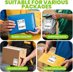 ADHES 4x6 Thermal Shipping Labels 10 Pack – 220 Labels Per Roll, 2200 Total, Top-Coated Strong Adhesive Thermal Label Printer Paper, BPA/BPS Free 4x6 Shipping Labels for Mailing and Packaging