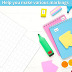 Starboling Color Coding Labels,3000 PCS 1/2" x 3/4" White Rectangular Label,for Garage Sale,Price Tags,File Folder Tabs