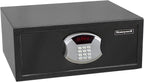 Honeywell 5805 PullOut Drawer, Security Safe with Digital Lock, Sliding Cabinet Drawer, 0.74Cubic', Steel, Black Finish