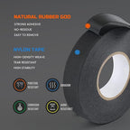 Lichamp 6-Pack Cloth Electrical Tape Automotive, Thicked 9.8 mil x 3/4 in x 66ft, No Residue Fabric Wire Harness Tape High Temp Wiring Loom Tapes, B106