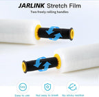 JARLINK Stretch Film, 15 Inch x 1000 Feet Shrink Wrap for Pallet Wrap, Industrial Strength Stretch Wrap with Handles, Moving Wrapping Plastic Roll, 60 Gauge, 1 Pack, Clear