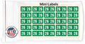 2026 MINI Year Stickers, Green, Compatible with Smead ETS Series, Doctor Stuff 2026 Chart Stickers, USA Made Year Labels for End Tab File Folders, 250/Pack, 1 Package, 1/2" x 1" - Small Labels
