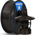 iSANMATE ASA Filament 1.75mm Chocolate Brown 1KG, UV & Weather Resistant 3D Printer Filament Perfect for Outdoor Functional Parts, for Bambu Lab 3D Printers,AMS,AMSLite, 1kg Spool (2.2lbs)