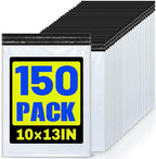 150 Pcs Poly Mailers Shipping Bags 10x13 Inch Packaging Clothes Polymailers Envelopes Mailing Package Self Seal Shipping Envelopes Waterproof Poly Bags Small Business Supplies Package White