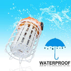 NS 100W LED Temporary Work Light,15500 Lumen Daylight White 5000K, IP64 Dust & Waterproof,Stainless Steel Cover for High Bay Construction Jobsite Workshop