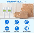 TICONN 4Pk Stretch Wrap Stretch Film Roll, 1000ft Industrial Strength 5 inch Wide Clear Plastic Wrap with Handles for Pallet Wrapping Shipping Moving