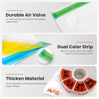 3D Printer Filament Storage Bags Vacuum Storage Bags Kit 3D Printer Accessories with 20 Storage Bags (13x15 inches), 20 Desiccants, Auto Pump, 2 Sealing Clips, Dust Proof, Humidity Resistant