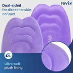 REVIX 20" XXXL Ice Pack for Knee Discomfort and Fatigue, Reusable Extra Large Cold Packs for Relaxation, Knee Replacement Surgery, Promoting Flexibility and Mobility with Cold Therapy, Purple
