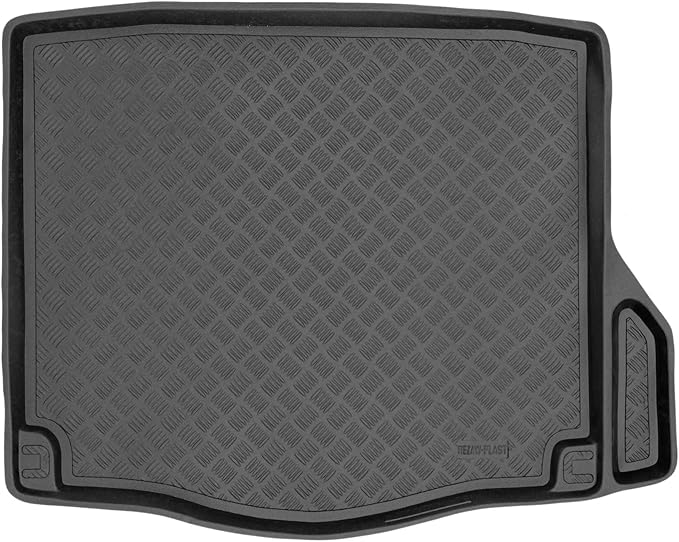 Rezaw-Plast Cargo Mat for Mercedes CLA 2014 2015 2016 2017 2018 2019 C117 Custom Fit Trunk Mat PE Odorless No Trimming Anti Slip Texture Waterproof Black