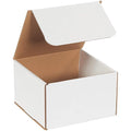 Box USA BM885 8"L x 8"W x 5"H, White (Pack of 50)