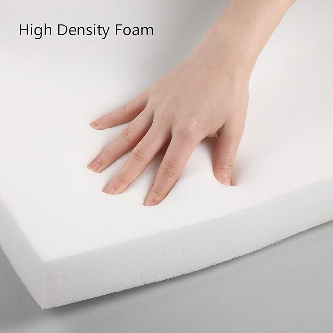 Cushion Sheet Upholstery Foam High Density Foam Padding Seat Replacement Upholstery Wrap Sponge Padding for Cushions Chairs Packing Storage and Shipping(79 x 16 x 2 Inch,White)