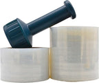 WOD SFD5 Industrial Mini Hand Stretch Wrap Film Plastic Dispenser - Used for Storage Moving, Pallet Wrap, Packaging, Wrapping: Fits 3 in Core (Pack of 5)