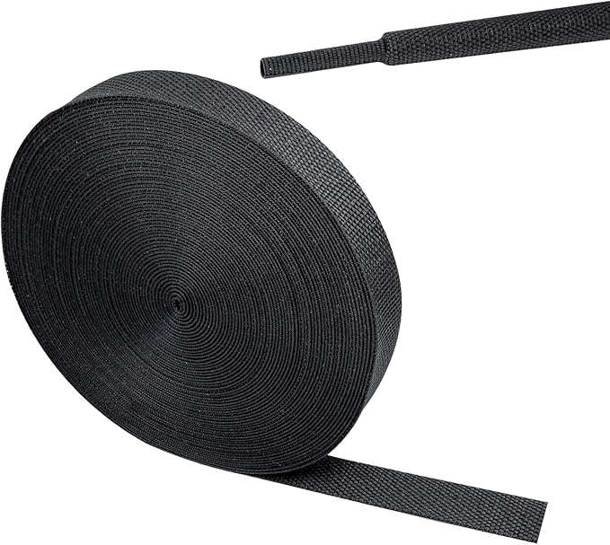 2 in 1 Heat Shrink Braided Sleeving Fabric Tubing-Ideal fit Irregular Shape Hose/Cable/Wire (3/8"(10mm), 32FT)