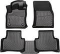 HAFIDI® Floor Mats Fit for 2022-2026 Volkswagen Taos All Weather Protection TPE Anti-Slip Automotive Floor Liners, Fits 1st & 2nd Row Full Set Custom VW Taos Accessories, Black