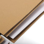 Eupako 5x5x5" Cardboard Box Mailers 25 Pack Brown Cube Corrugated Small Shipping Boxes for Mailing