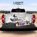 LASFIT Truck Tailgate Mat 2015-2022 for Chevrolet Chevy Colorado & GMC Canyon, All Weather TPE Tailgate Protector Liner for Chevy Colorado/GMC Canyon Tailgate Accessories (Not Fit Drop-in Liners)