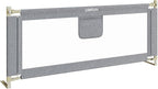 Bed Rails for Toddlers, Toddler Bed Rails, Bed Rail for Baby - Adjustable Height Bed Guard with Child Safety Lock,Universal Fit for King/Full/Twin Beds (Grey, 1 Side 70.8Inch)