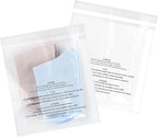 iMailer - 500 Pcs - 6" x 9", Suffocation Warning Self Seal Clear Plastic Poly Bags 1.6 Mil for A7 A8 A9 Cards & Envelopes, Bakery, Cookies, Candies-Permanent Glue