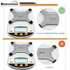 Bonvoisin Lab Scale 2000g x 0.01g Digital Precision Analytical Balance 10mg High Precision Electronic Balance Jewelry Scale Kitchen Scale Scientific Scale Laboratory Scale Balance (2000g x 0.01g)