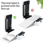 9527 Product Fanfold 4 x 6 Direct Thermal Labels White Perforated Shipping Labels, 500pcs per Stack,1 Stack