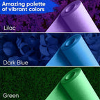 24" x 1200" (100 ft) Green Kraft Paper Roll (Value Pack of 2), 45 lbs Thickness, Made in USA Colored Kraft Paper for School, Bulletin Board - Odorless, Non-Toxic, Safe for Kids