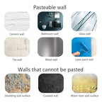 Double Sided Foam Tape Strong Pad Mounting,Black Self-Adhesive Tape Include Square Round and Rectangular(60Pcs)