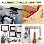 EMITEVER Double Sided Tape Heavy Duty 2 Rolls,Acrylic Foam Mounting Tape,Two Adhesive Tape,Waterproof & Strong Stick Tape,2 Strip for Home Office Decor,Black (EM023-FT25MM-16FT-US-N)