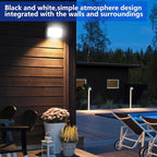 UFOND 10000 Lumens LED Flood Lights,100W Outdoor Waterproof Floodlights, Lighting Angle Adjustable,Portable Light with Plug for Garage,Yard,Garden,Porch(2 Pack)