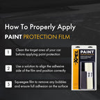 XPEL Clear Paint Protection Film Roll 6" x 84" – Self-Healing, Anti-Yellowing Polyurethane Wrap Protects Against Chips, Scratches & Debris | Invisible Shield for Cars, Trucks, Motorcycles & More