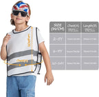 A-SAFETY Kids High Vis Reflective construction Safety vest customized LOGO