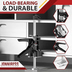 Labor Saving Arm Jack Handle 2 Pack,15 in Construction,Multifunctional Furniture Jack for Installing Cabinets and Wall Tile Height Adjuster Handheld Lifter Tool, Load 440LBS