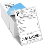 4x6 Thermal Shipping Label Mailing Stickers Paper for Thermal Label Printer USPS UPS Address Fanfold Big Packing White Color 500 Labels/Stack,1 Stack