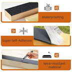 Joist Tape for Decking 4 Inch x 50 Feet 4 Pack, Weatherproof Butyl Sealant Deck Joist Tape，Protects The Top of The Joist, Beam, and Wood