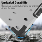 Sooez Toughest Clipboard with Storage, Internal Pen Pouch Included, Letter/ A4 Size, Shockproof Heavy Duty Plastic Clip Boards 8.5x11”, High Capacity Clipboards Box Case for Contractor Trucker Driver