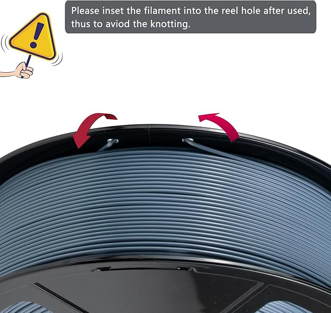 iSANMATE ASA Filament 1.75mm Bluish-Grey 1KG, UV & Weather Resistant 3D Printer Filament Perfect for Outdoor Functional Parts, Dimensional Accuracy +/- 0.02mm, 1kg Spool (2.2lbs)