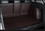 Trunk Cargo Liner for Mercedes GLE Coupe GLE300 GLE320 GLE350 GLE400 2020-Current Full Coverage Protection Trunk Mats Black w/Red Stitching