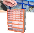 Nuts and Bolts Organizers and Storage,Parts Organizer,39 Drawer Organiser DIY Tool Bits Plastic Storage Units Workshop Screws and Small Parts Cabinet for Home Crafts