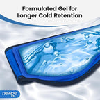 NEWGO Headache Ice Pack Head Wrap for Migraines, FSA Eligible, Cold Pack Head Ice Therapy Wrap for Headache Relief, Tension, Sinus Pain, Chemo, Head Injuries