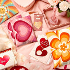 Metronic Poly Mailers 10x13 Inch 50pc Shipping Bags for Clothes,Strong Adhensive Shipping Envelopes for Small Business,Waterproof Mailers Poly Bags for Shipping,Packaging Mailing Bags Pink Heart