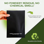 Mailing Pouches 10x13 inch - Plant-Based Materials, Double Seal Closure, Tear Resistant, Extra Thick Design - 50 Reusable Shipping Bags
