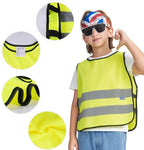 A-SAFETY Kids High Vis Reflective construction Safety vest customized LOGO