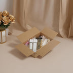CRUGLA 40 Packs 10x7x3 Shipping Boxes for Small Business, Corrugated Cardboard Boxes Bulk for Shipping Packing Mailing