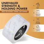 Packstrong Industrial Grade Clear Packing Tape 12 Rolls - 110 Yards per Roll - 2" Wide x 2 mil Thick, Acrylic Adhesive Tape for Box Office Moving Packaging Shipping