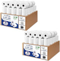 (100 Rolls) Premium 2 1/4 x 50 Thermal Paper Rolls - BPA Free Credit Card Receipt Paper, Suitable for POS & ATM Systems