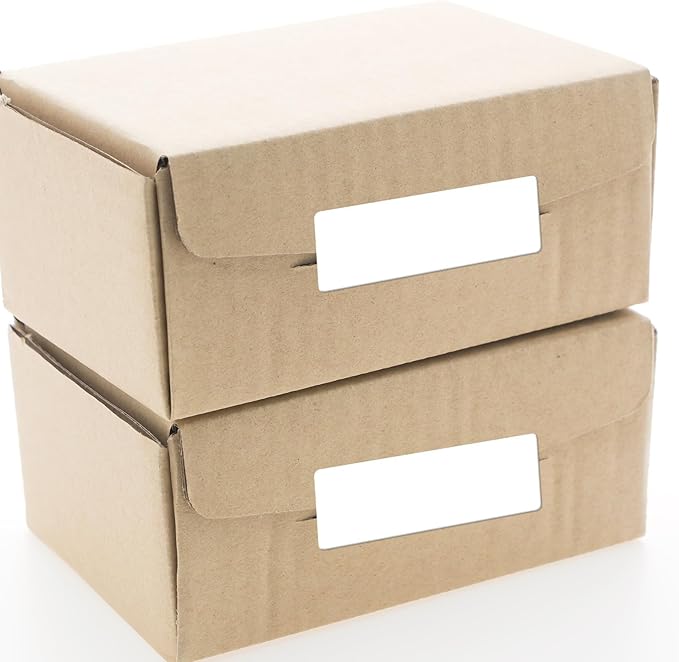 White Color Coding Labels 1 × 2 Inches Self-Adhesive Vinyl Rectangle Stickers Waterproof Name Tags Removable Roll for Office School Home 500 PCS